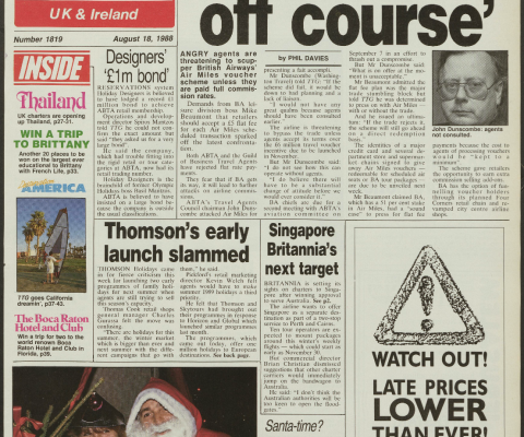 Travel Trade Gazette 18 August 1988