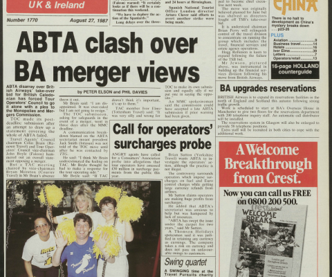 Travel Trade Gazette 27 August 1987