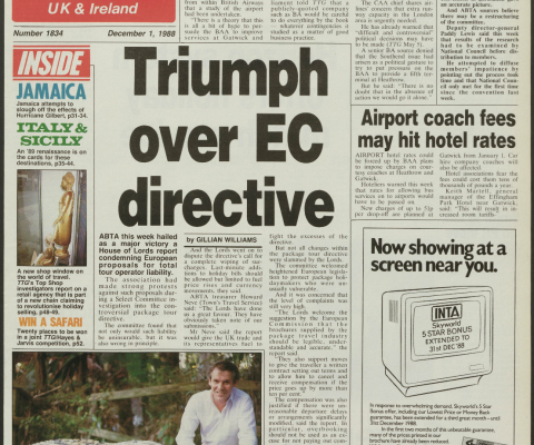 Travel Trade Gazette 1 December 1988