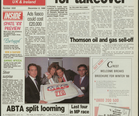 Travel Trade Gazette 8 December 1988