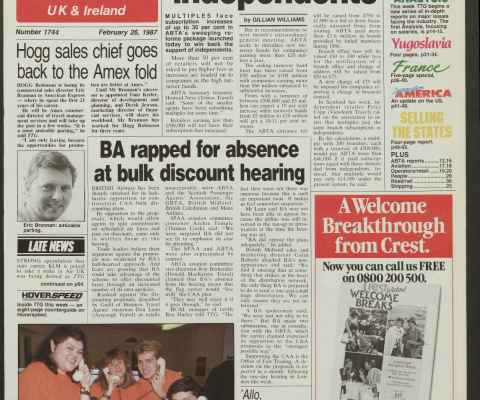 Travel Trade Gazette 26 February 1987