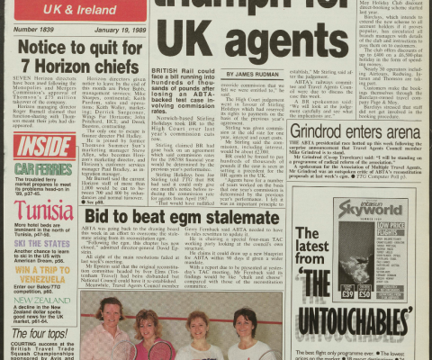 Travel Trade Gazette 19 January 1989