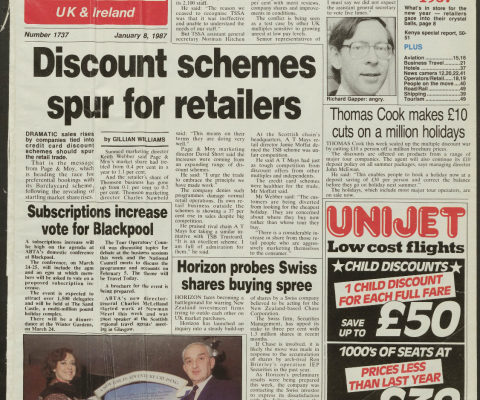 Travel Trade Gazette 8 January 1987