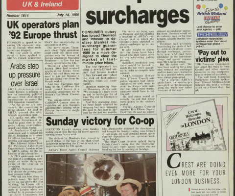 Travel Trade Gazette 14 July 1988