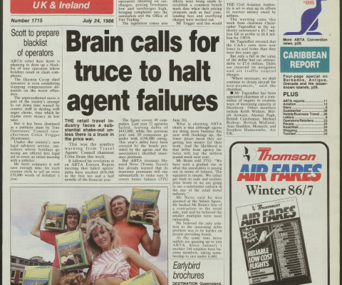 Travel Trade Gazette 24 July 1986