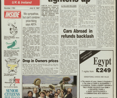 Travel Trade Gazette 9 July 1987