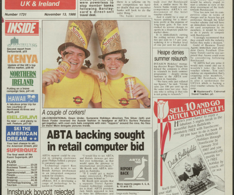 Travel Trade Gazette 13 November 1986