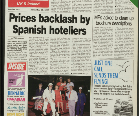 Travel Trade Gazette 20 November 1986