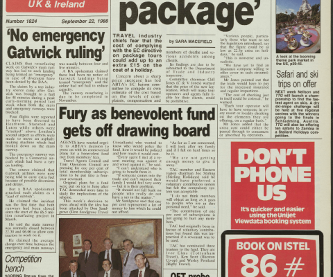 Travel Trade Gazette 22 September 1988