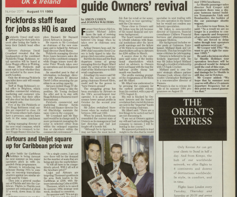 Travel Trade Gazette 11 August 1993