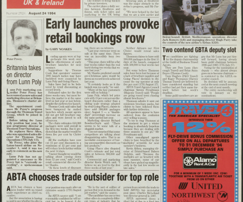 Travel Trade Gazette 24 August 1994