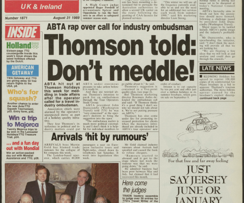 Travel Trade Gazette 31 August 1989