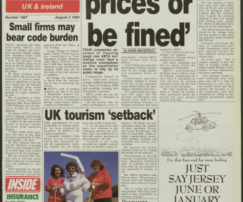 Travel Trade Gazette 3 August 1989