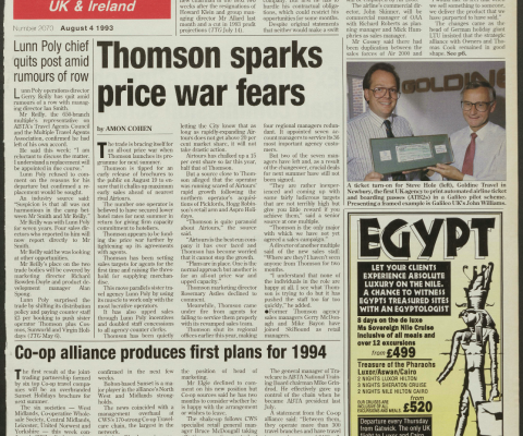 Travel Trade Gazette 4 August 1993