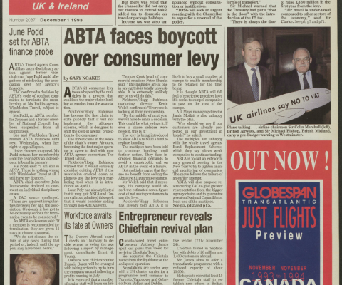 Travel Trade Gazette 1 December 1993