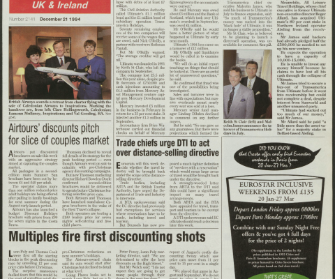 Travel Trade Gazette 21 December 1994