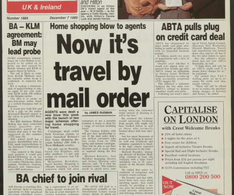 Travel Trade Gazette 7 December 1989