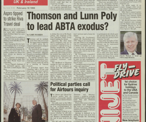 Travel Trade Gazette 18 February 1993