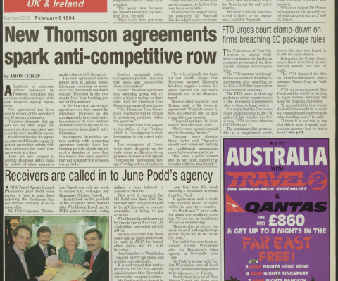 Travel Trade Gazette 9 February 1994