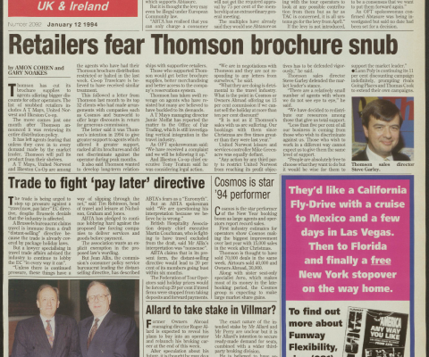 Travel Trade Gazette 12 January 1994