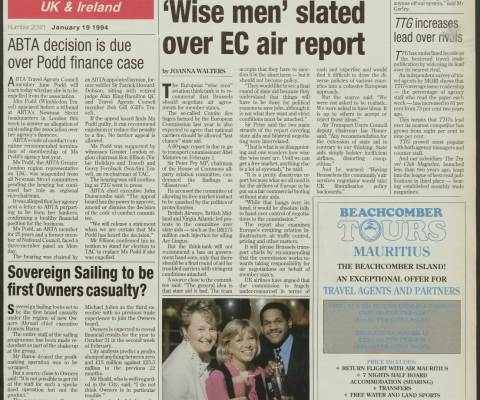 Travel Trade Gazette 19 January 1994