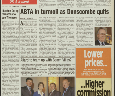 Travel Trade Gazette 26 January 1994