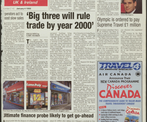 Travel Trade Gazette 4 January 1995