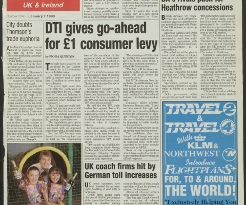 Travel Trade Gazette 7 January 1993