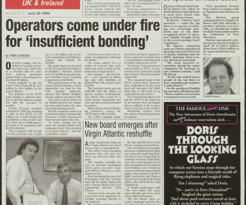 Travel Trade Gazette 20 July 1994