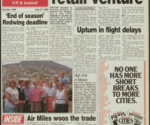 Travel Trade Gazette 27 July 1989