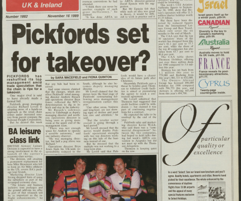 Travel Trade Gazette 16 November 1989