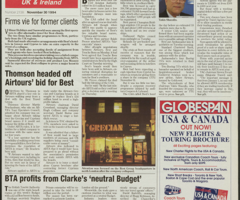 Travel Trade Gazette 30 November 1994