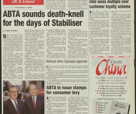 Travel Trade Gazette 3 November 1993