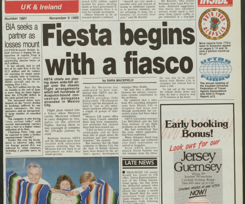 Travel Trade Gazette 9 November 1989