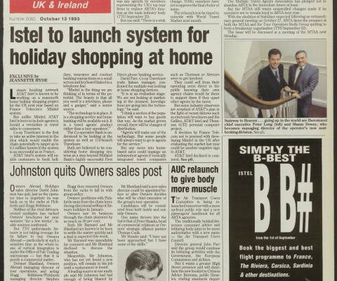 Travel Trade Gazette 13 October 1993