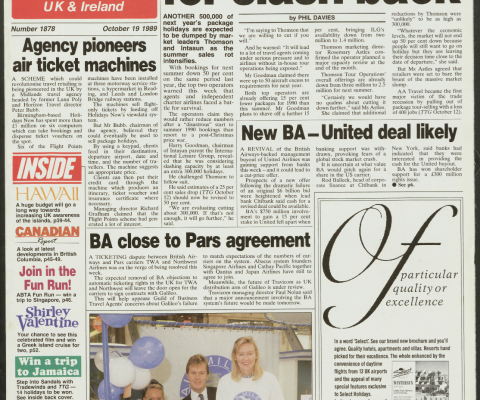Travel Trade Gazette 20 October 1989
