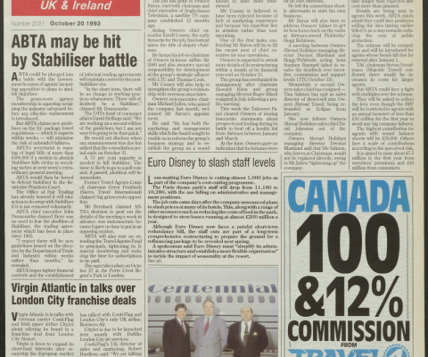 Travel Trade Gazette 20 October 1993