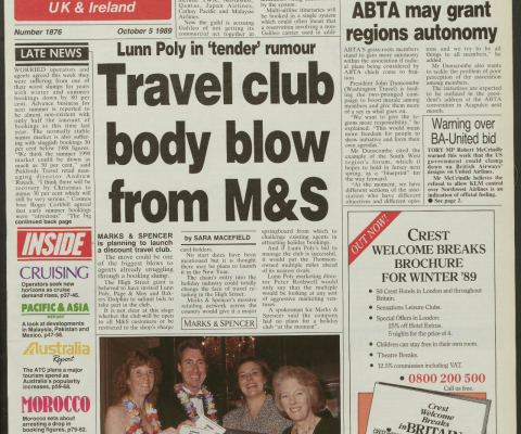 Travel Trade Gazette 5 October 1989