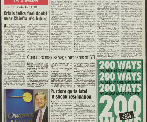 Travel Trade Gazette 15 September 1993