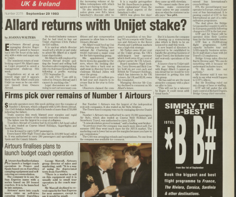 Travel Trade Gazette 29 September 1993