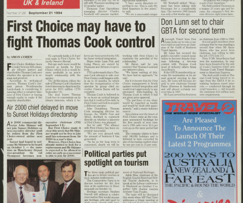 Travel Trade Gazette 21 September 1994