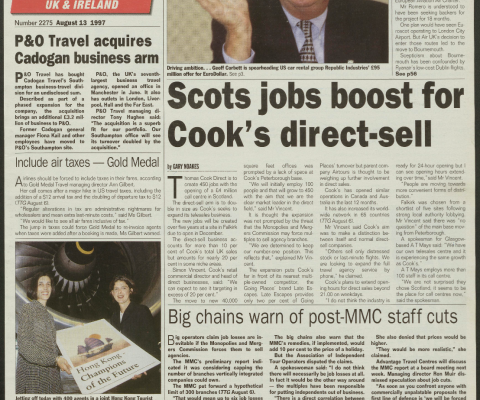 Travel Trade Gazette 13 August 1997