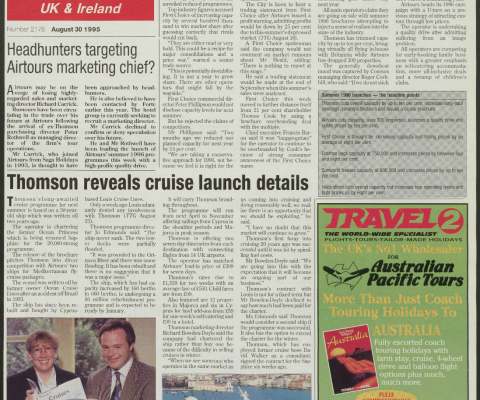 Travel Trade Gazette 30 August 1995