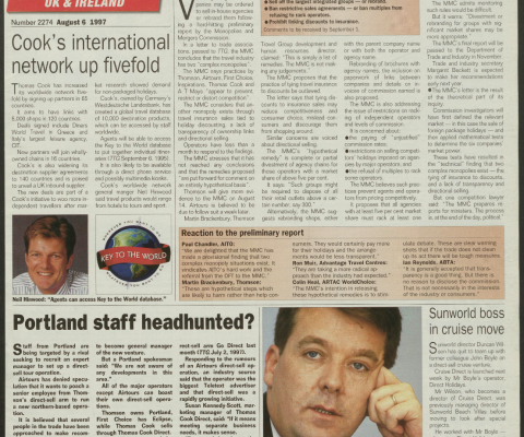 Travel Trade Gazette 6 August 1997