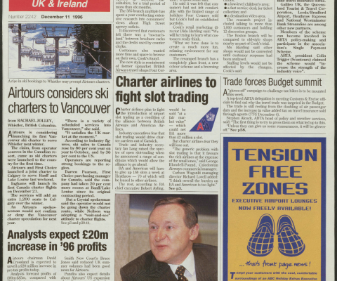 Travel Trade Gazette 11 December 1996