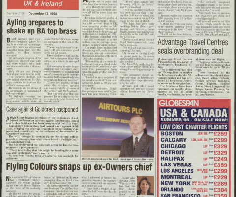Travel Trade Gazette 13 December 1995