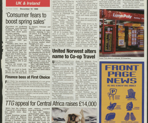 Travel Trade Gazette 18 December 1996