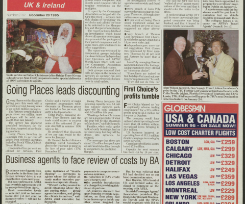 Travel Trade Gazette 20 December 1995