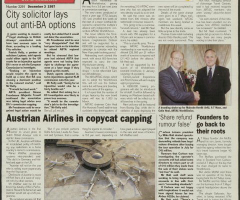 Travel Trade Gazette 3 December 1997