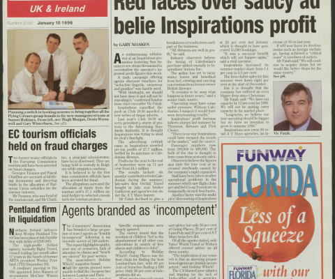 Travel Trade Gazette 10 January 1996